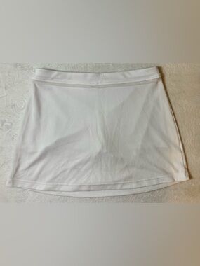 Reebok Small White Running or Tennis Skirt with attached shorts